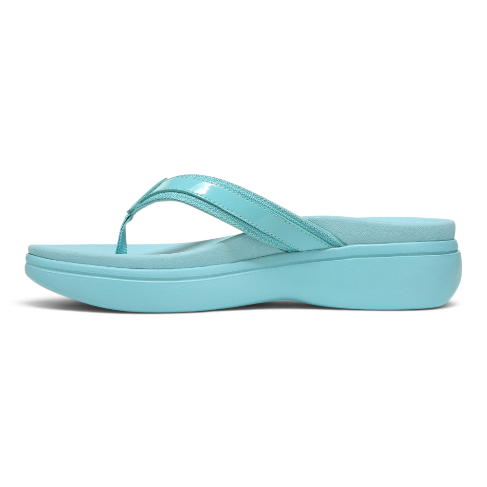 High Tide II Platform Sandal - Light Blue