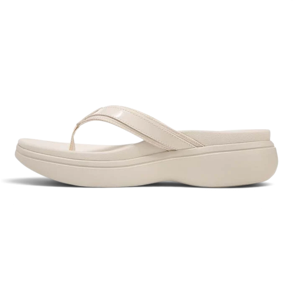 High Tide II Platform Sandal - White/Cream