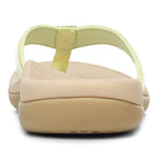Islander Toe Post Sandal - Pale Lime