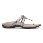 Karley Toe Post Sandal - Silver