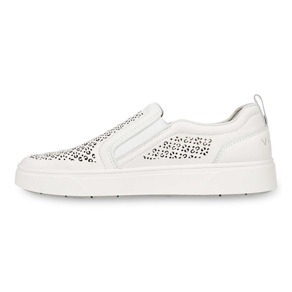 Kimmie Perf Slip-On Casual Sneaker - White