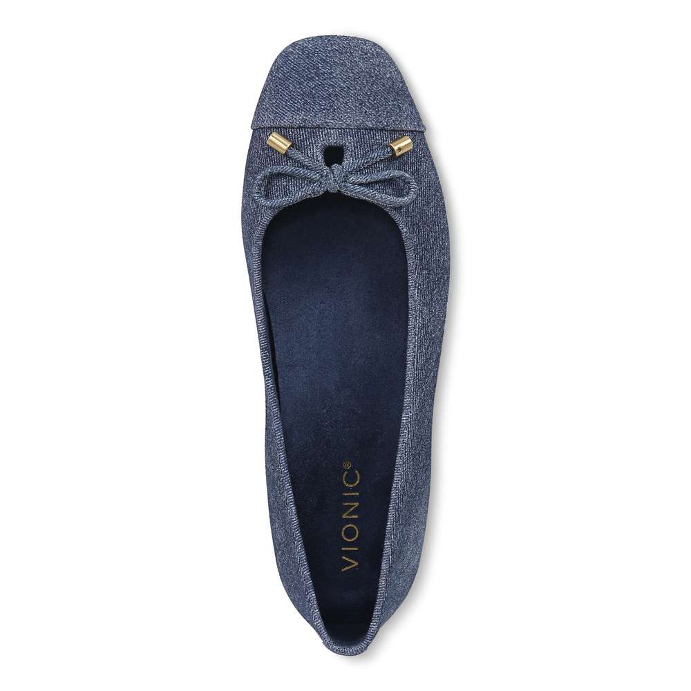 Klara Ballet Flat - Denim Blue