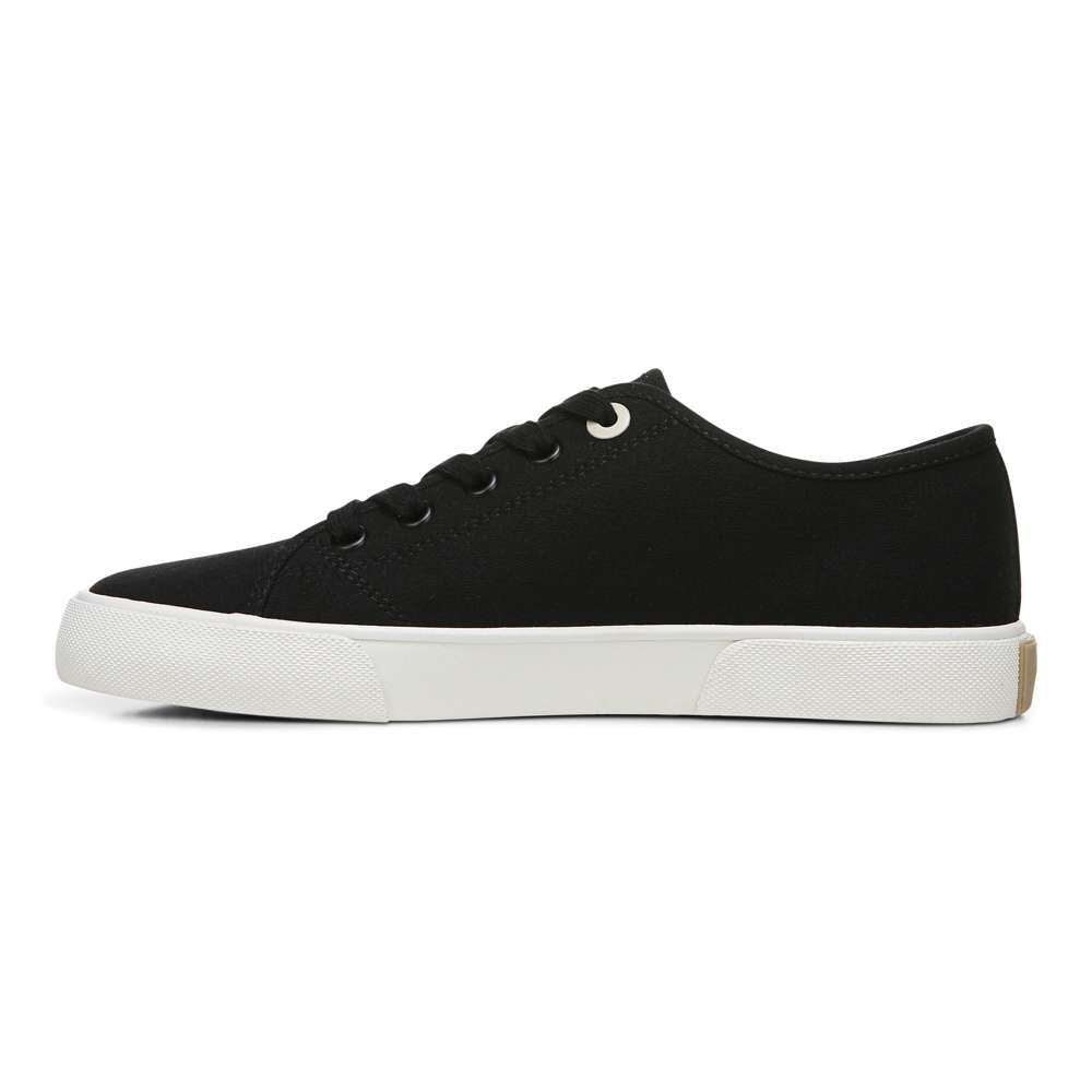 Oasis Lace-Up Casual Sneaker - Black Canvas