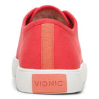 Oasis Lace-Up Casual Sneaker - Poppy Canvas