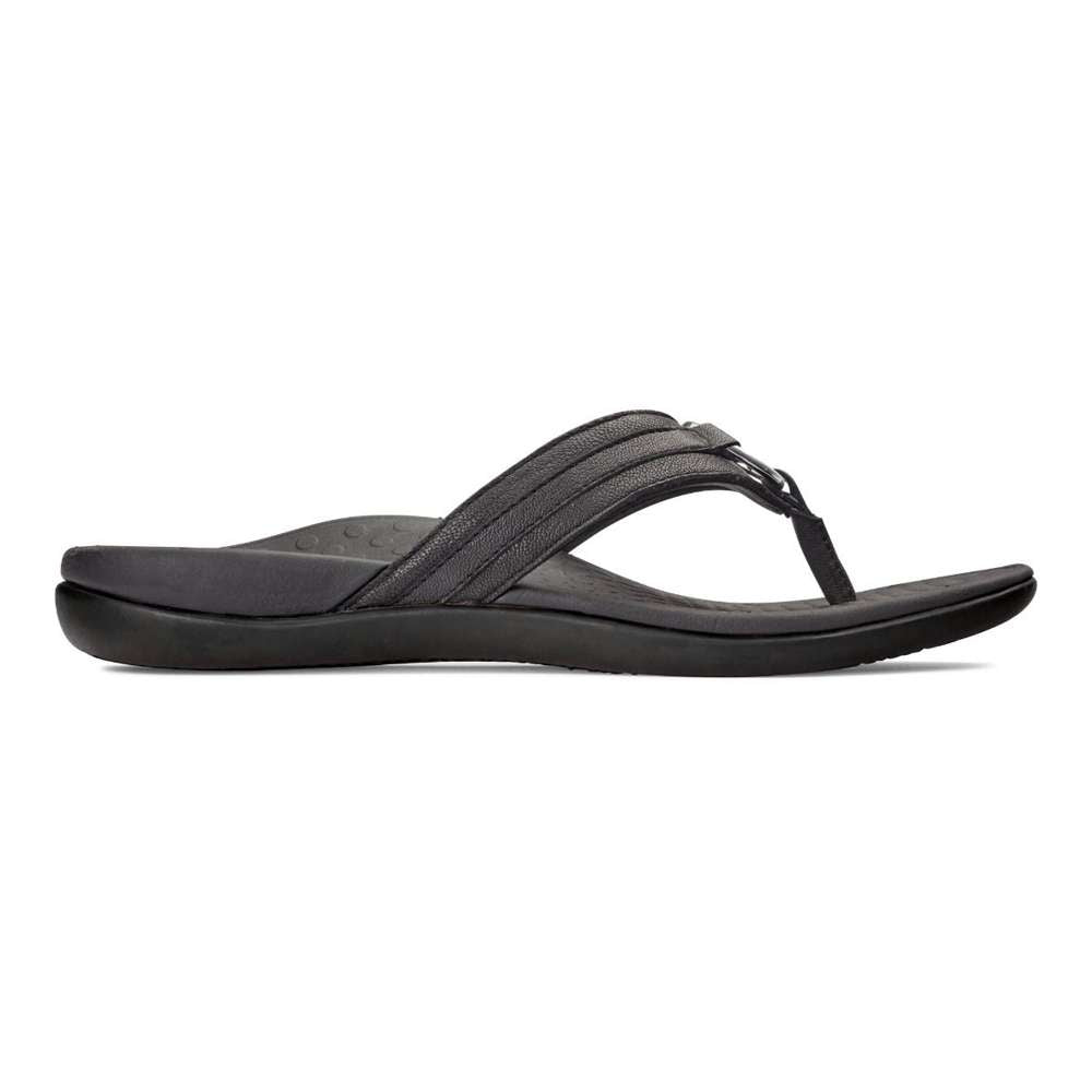 Tide Aloe Toe Post - Black