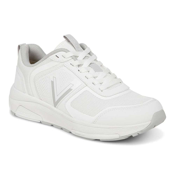 Vionic Walk Strider 001 mesh walking sneaker in white