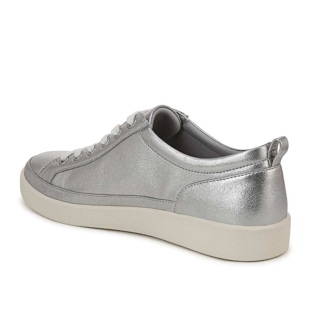 Winny Lace-Up Casual Sneaker - Silver