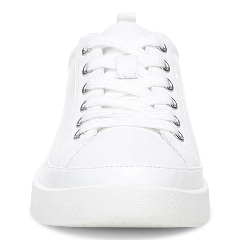 Winny Lace-Up Casual Sneaker - White/White